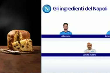 Napoli Calcio and Panettone Pansa: a typical ingredient for every player