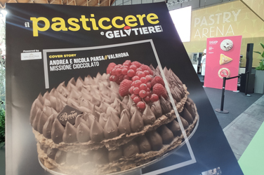 Pansa on cover of Il pasticciere magazine