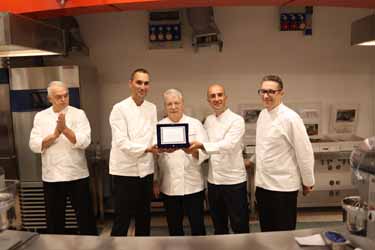 We are the Pastry Chef of the Year, awarded by Apei